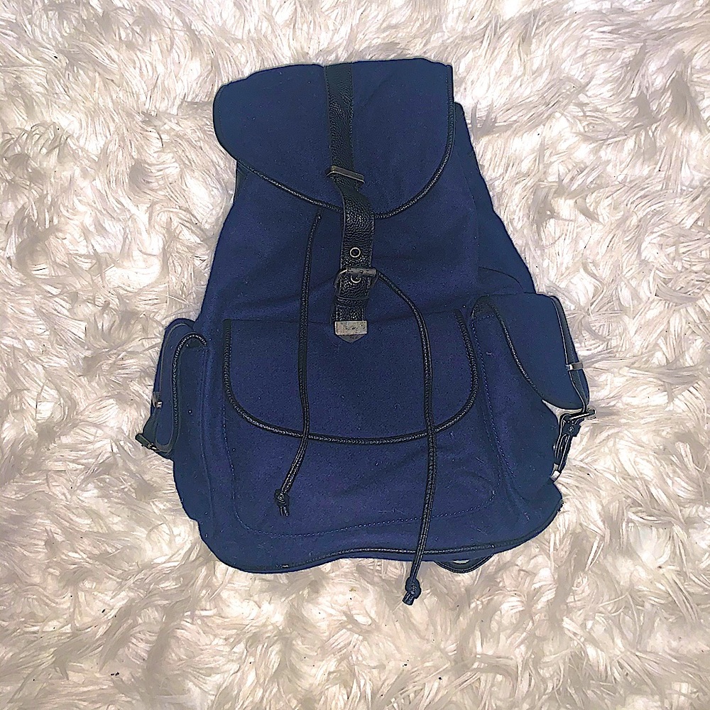 Navy blue backpack